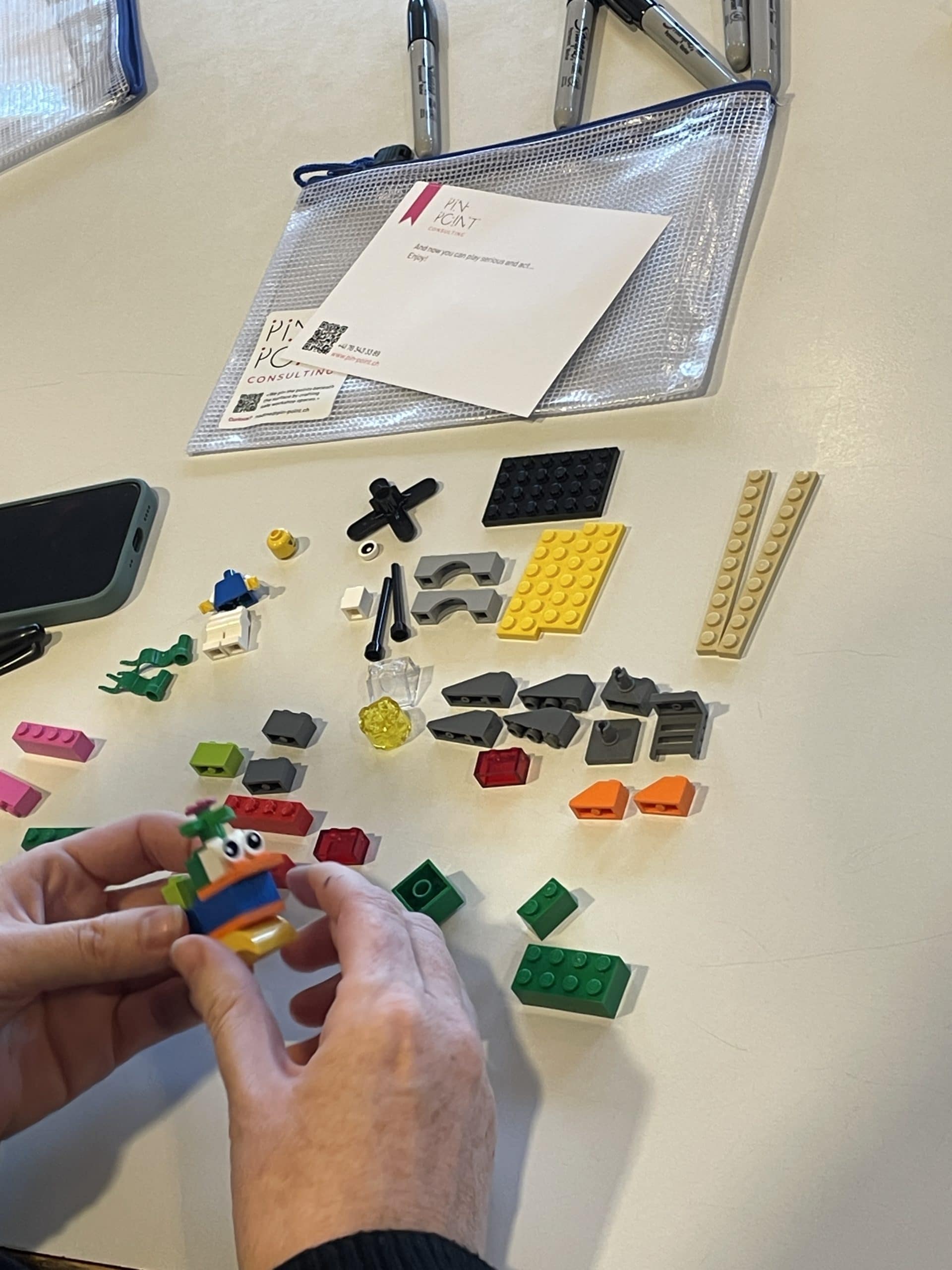 Workshop picture from a Lego Serious Play workshop
