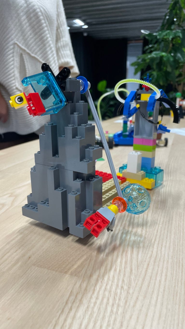 Berg mit Lego