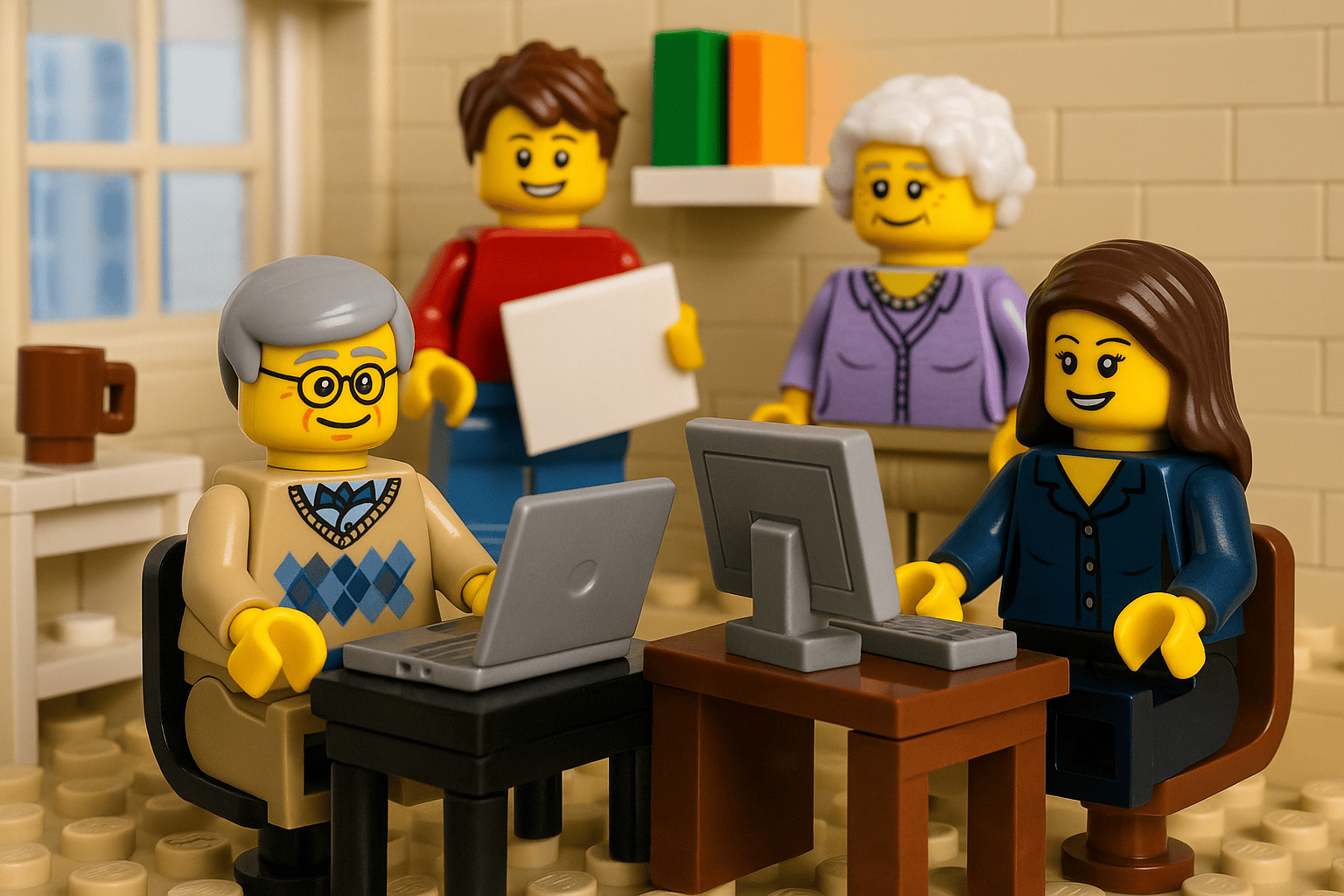 Generationen übergreifende Zusammenarbeit